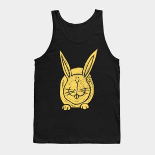 Rabbit, A Big, Fat, Yellow Rabbit! Tank Top